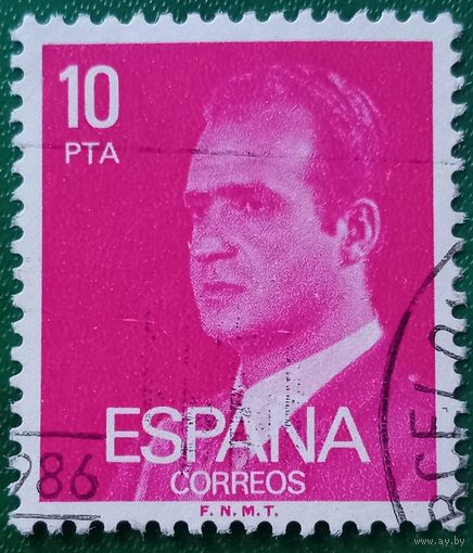 Испания 1986. Король Хуан Карлос I
