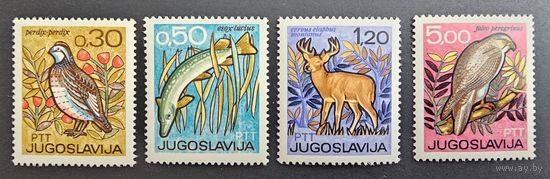 Югославия. Фауна. 1967 г.