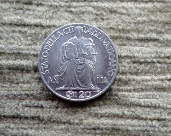 Werty71 Ватикан 20 чентезимо 1942