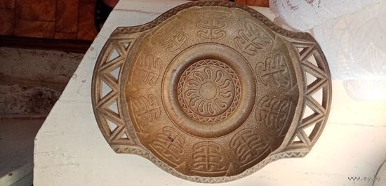 Тарелка пластик СССР