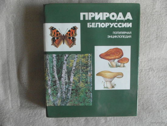 Природа Белоруссии. Популярная энциклопедия Минск Белорусская Энциклопедия 1989г.