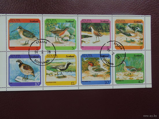 Шотландия 1978г. Птицы.