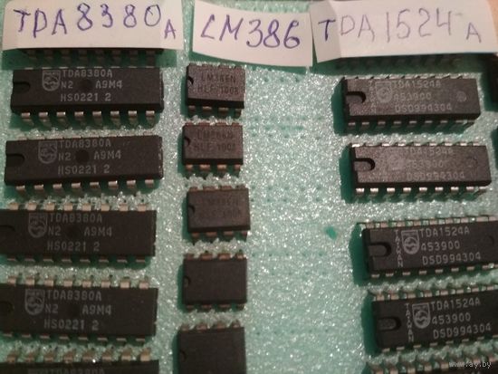 Микросхема  Philips Taiwan TDA1524a темброблок