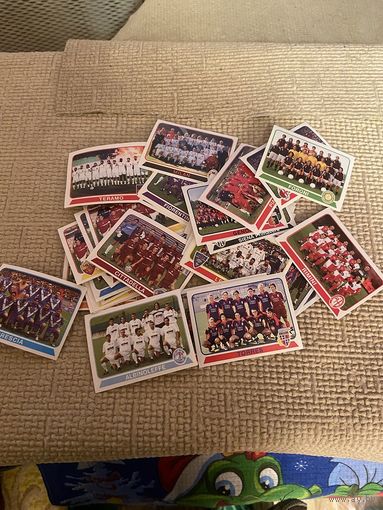Карточки футбольные - футбол. ( команды )