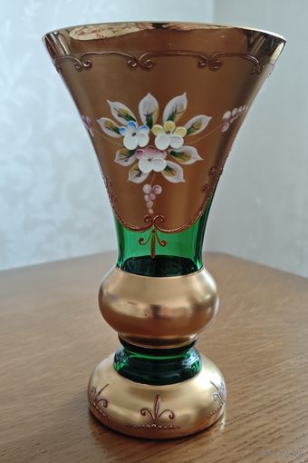 Ваза Богемия (Богемское стекло)