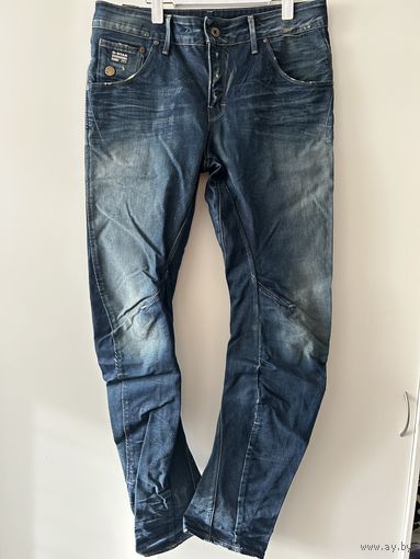 G-STAR Джинсы серые синие голубые  размеры 34/34,