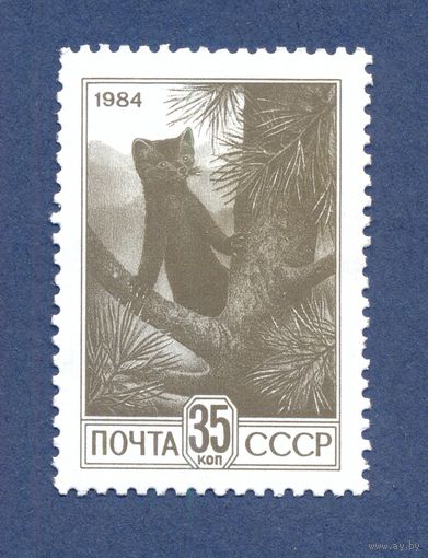 1984 No по кат. Загорского 5480 ДВЕНАДЦАТЫЙ СТАНДАРТНЫЙ ВЫПУСК. Соболь