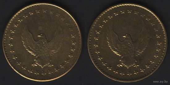 Eurocoin London. (орел) -- (орел) (28,55)желт. (f0
