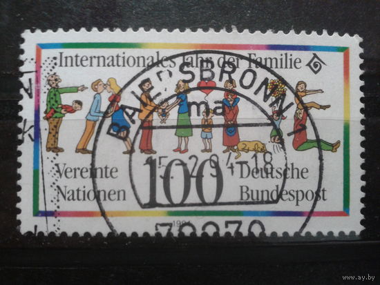 Германия 1994 межд. год семьи Михель-0,9 евро гаш.