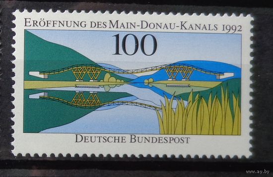 Современная Германия 1992г. Mi.1630 MNH** полная серия