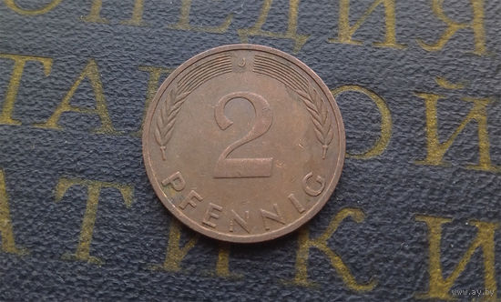 2 пфеннига 1976 (J) Германия ФРГ #06