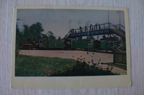 Львов. Детская железная дорога "Малая Львовская"; 1962, чистая.