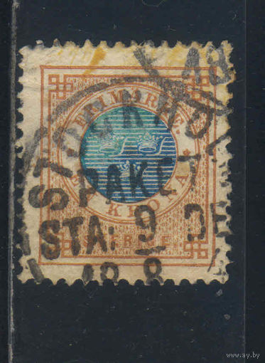 Швеция 1878 Герб Стандарт Крона #27
