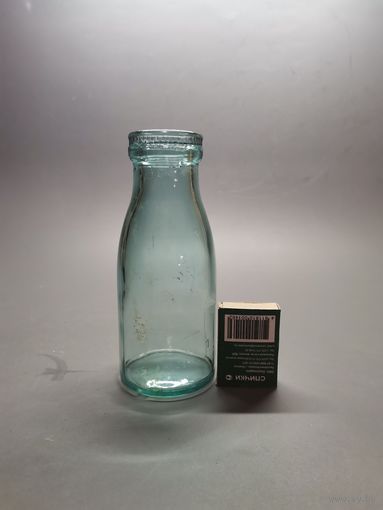Молочная бутылочка БССР ЗК 1950 год. 200 мл.