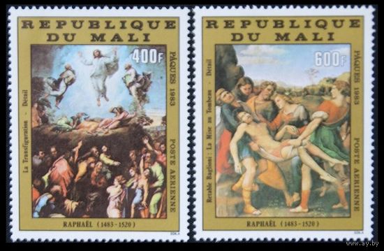1983 Мали 952-953 Живопись - Рафаэль 5,50 евро