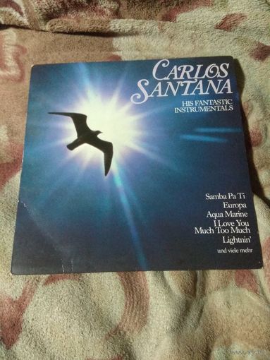 Carlos Santana "His Fantastic Instrumental". Holland. LP.
