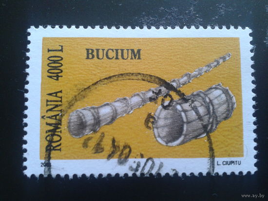 Румыния 2003 муз. инструмент
