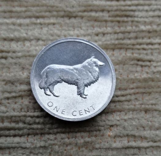 Werty71 Острова Кука 1 цент 2003 Колли