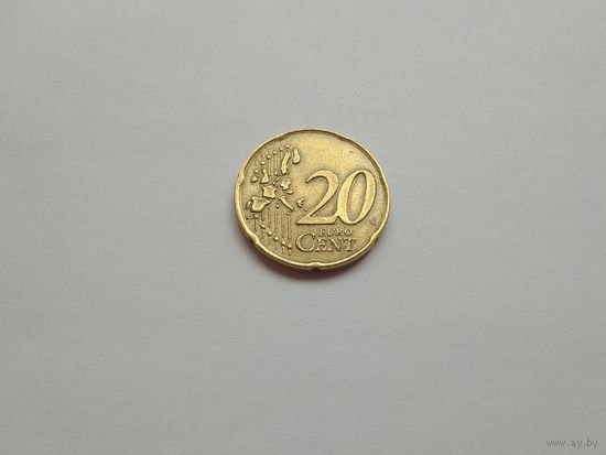 20 евроцентов 2002 г.