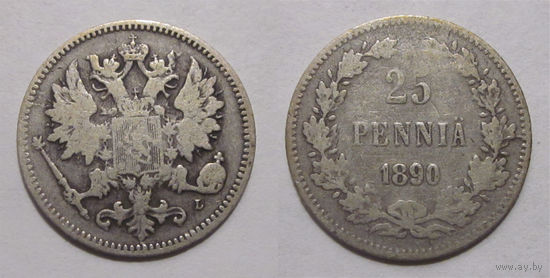 25 пенни 1890