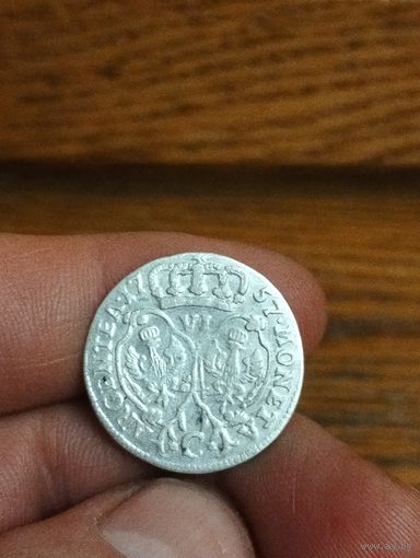 6 грош 1757 . Красивый.