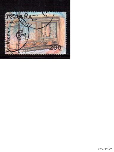 Испания-2000 (Мих. 3598) , гаш. , Радио