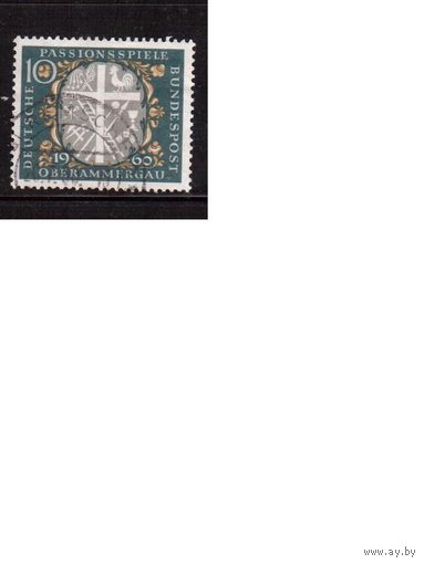 Германия(ФРГ)-1960 (Мих.329) , гаш. ,