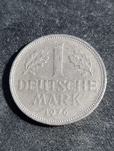 Германия (ФРГ) 1 марка 1976 D