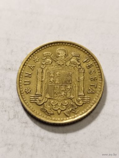 Испания 1 песета 1966(68)