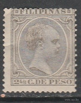 Филиппины 2 4/8р 1892г /Альфонсо XIII/