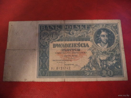 20 злотых 1931 Польша