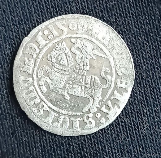 Полугрош 1509 литовский   Сигизмунд I Старый  Король Польский и Великий Князь Литовский
