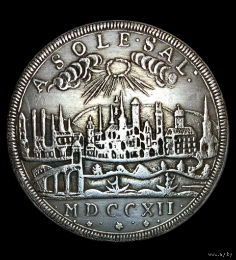 Копия Германия 1 талер 1712 Саксония