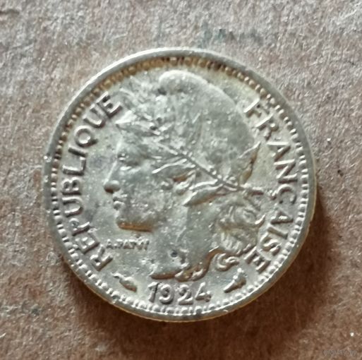 Камерун 1 франк, 1924 г., КМ# 1