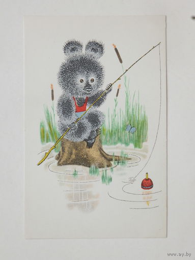 Голубев клюёт 1969 9х14 см