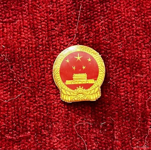 Значок Герб Китая