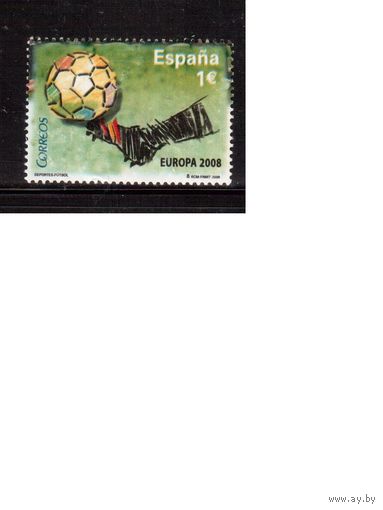 Испания-2008(Мих.4342) , гаш.,  Спорт , Футбол