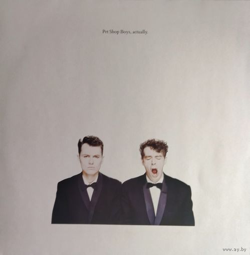 PET SHOP BOYS /Actually/1987, EMI, LP, NM, Holland