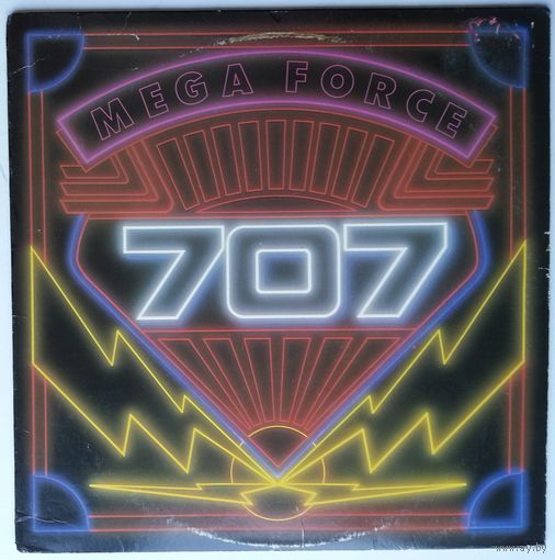 LP 707 – Mega Force (1982) Hard Rock, Arena Rock