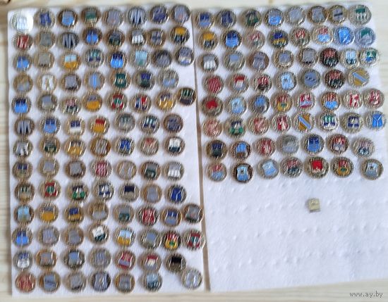 Значки Геральдика 158 шт