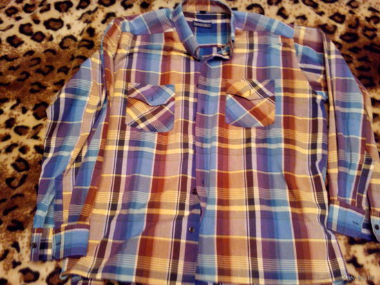 Рубашка - С Длинным Рукавом - Воротник #43 - Размер - 50/52 - Рост - 170/176.