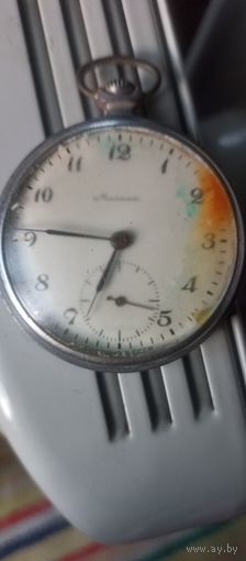Часы МОЛНИЯ карманные находка с земли