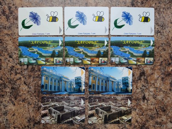 Лот телефонных карт РБ N19 (10 шт.)