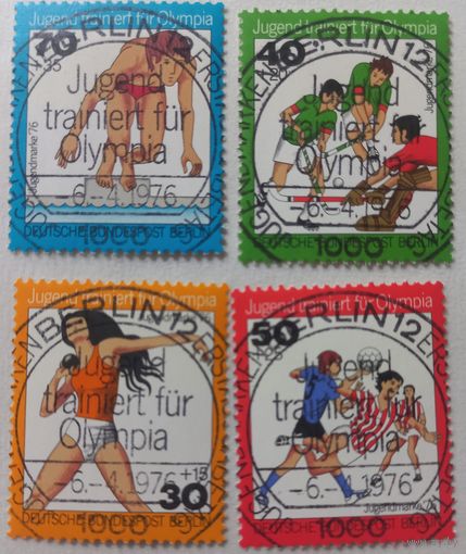 ФРГ. 1976г. Спорт.