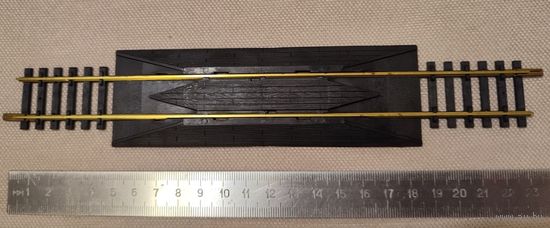 Переезд прямой L=228mm, Bachmann #1729, НО 1:87