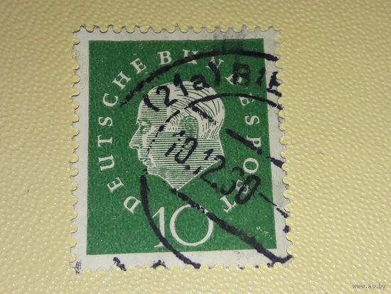 Германия ФРГ 1959 Стандарт. Теодор Хойс