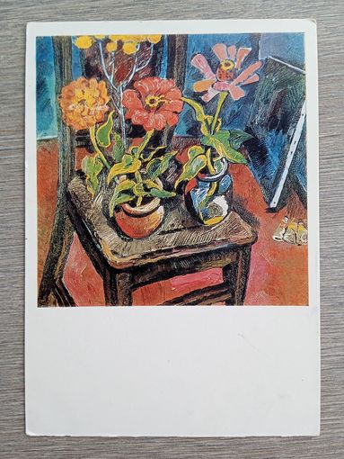 Нариманбеков. Цветы в мастерской