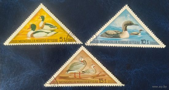 Монголия 1973  утки 3 из 7.