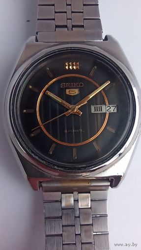 Часы сейко 5, состояние, исправленные