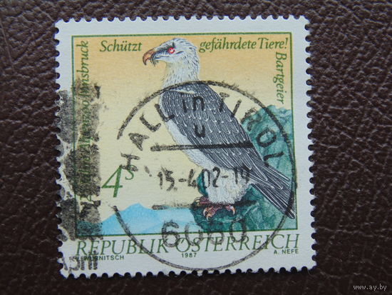 Австрия 1987 г. Птицы.